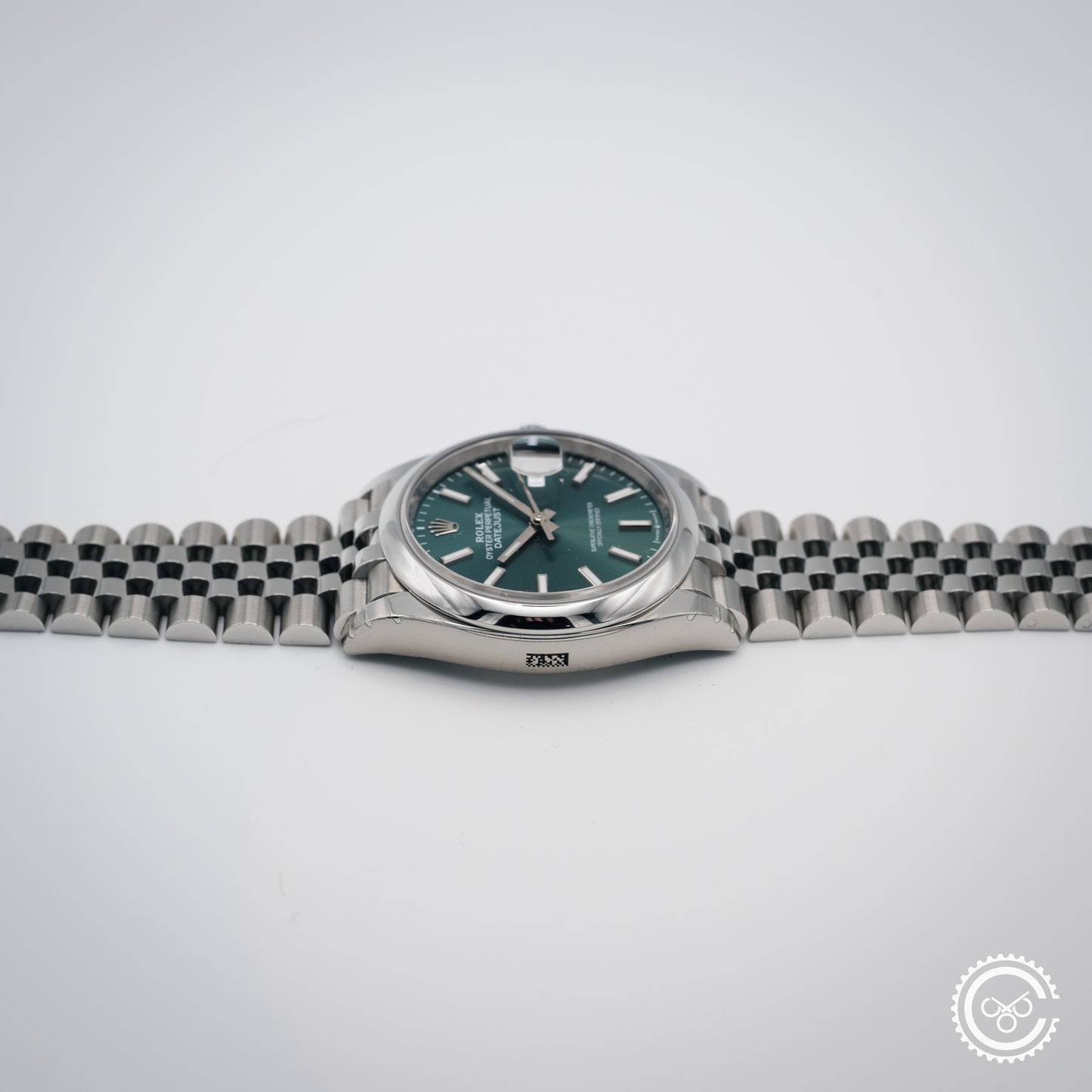 Rolex Datejust 36 Mint Green 126200-0023 Full Collectors Set With Tags