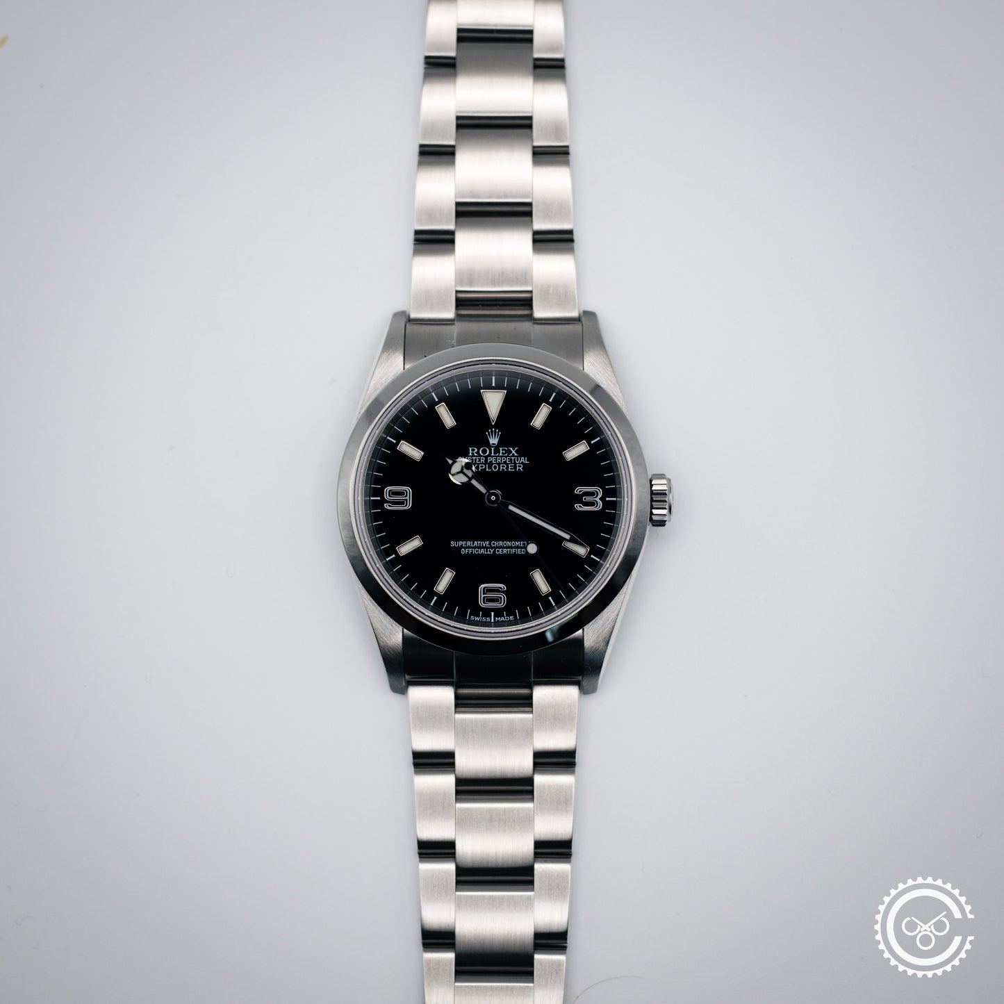 Rolex Explorer I 114270 – Full Set (2001, Rolex Serviced with Warranty)