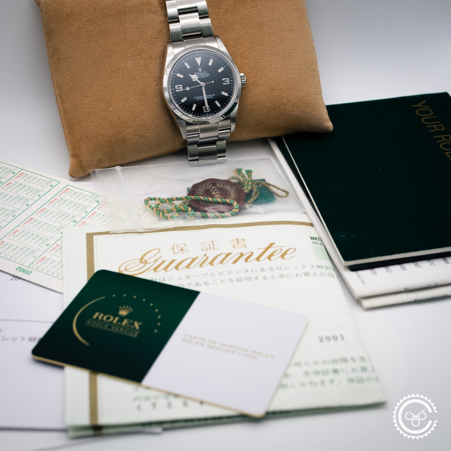 Rolex Explorer I 114270 – Full Set (2001, Rolex Serviced with Warranty)