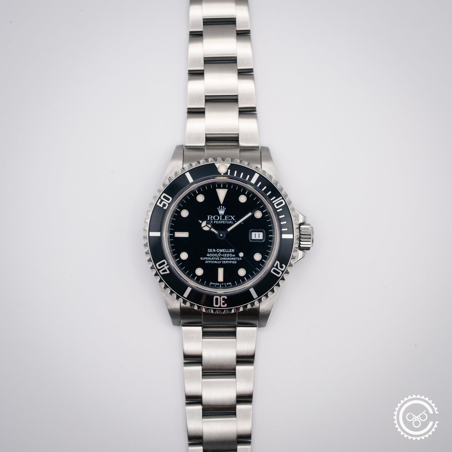 Rolex Sea-Dweller 16600 1996 Box and Papers Tritium
