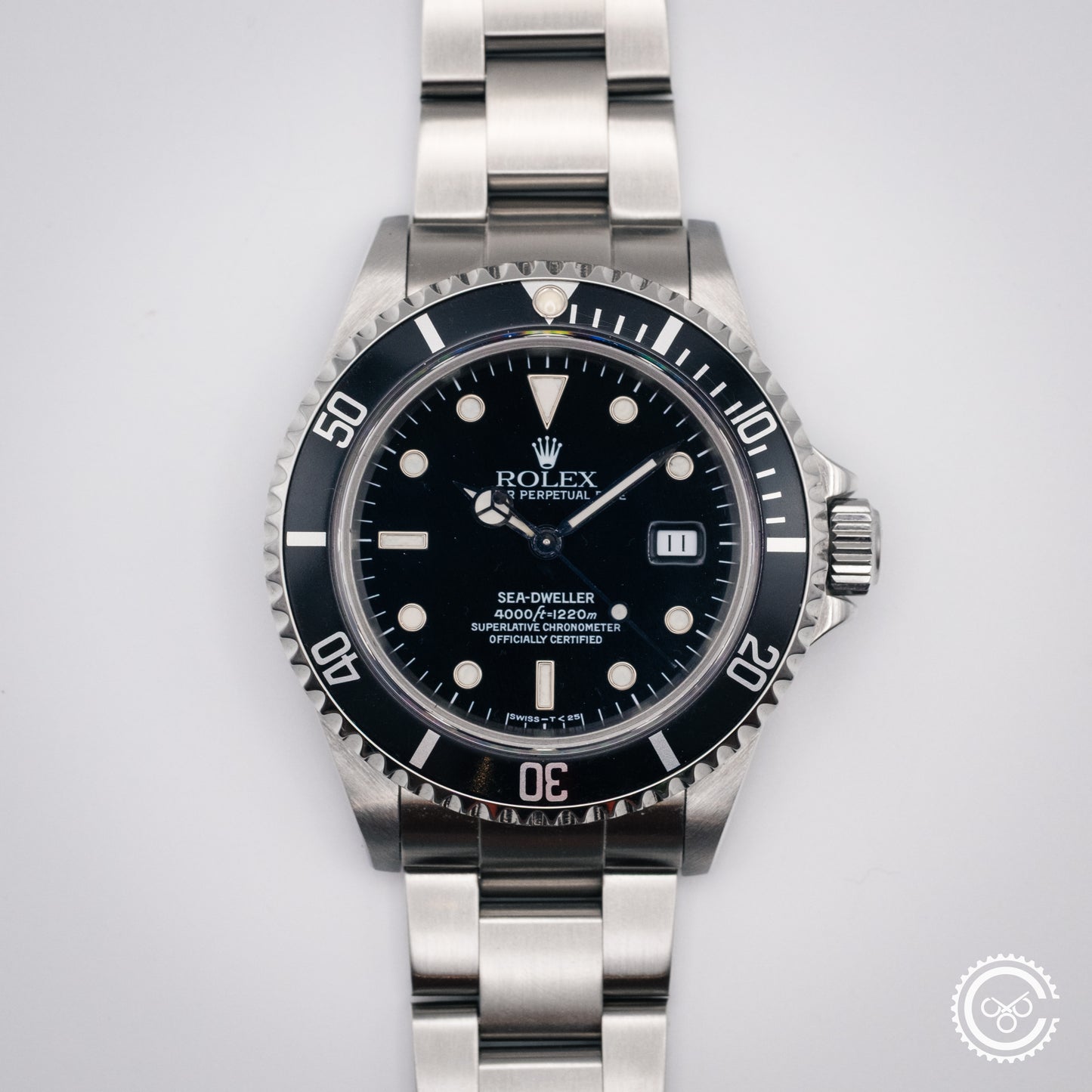 Rolex Sea-Dweller 16600 1996 Box and Papers Tritium