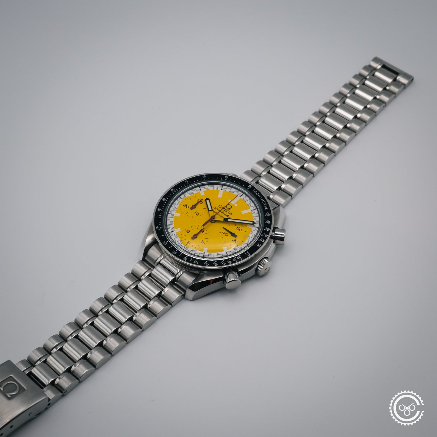 Omega Speedmaster Racing – Schumacher Yellow Dial (Ref. 3510.12.00)