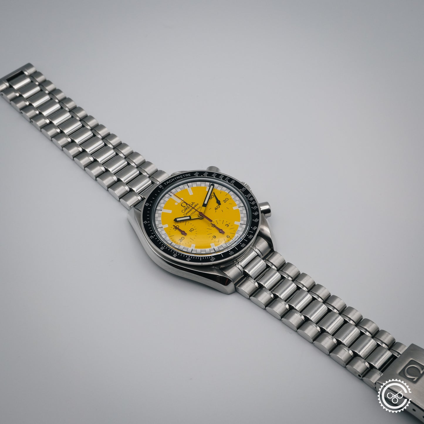 Omega Speedmaster Racing – Schumacher Yellow Dial (Ref. 3510.12.00)