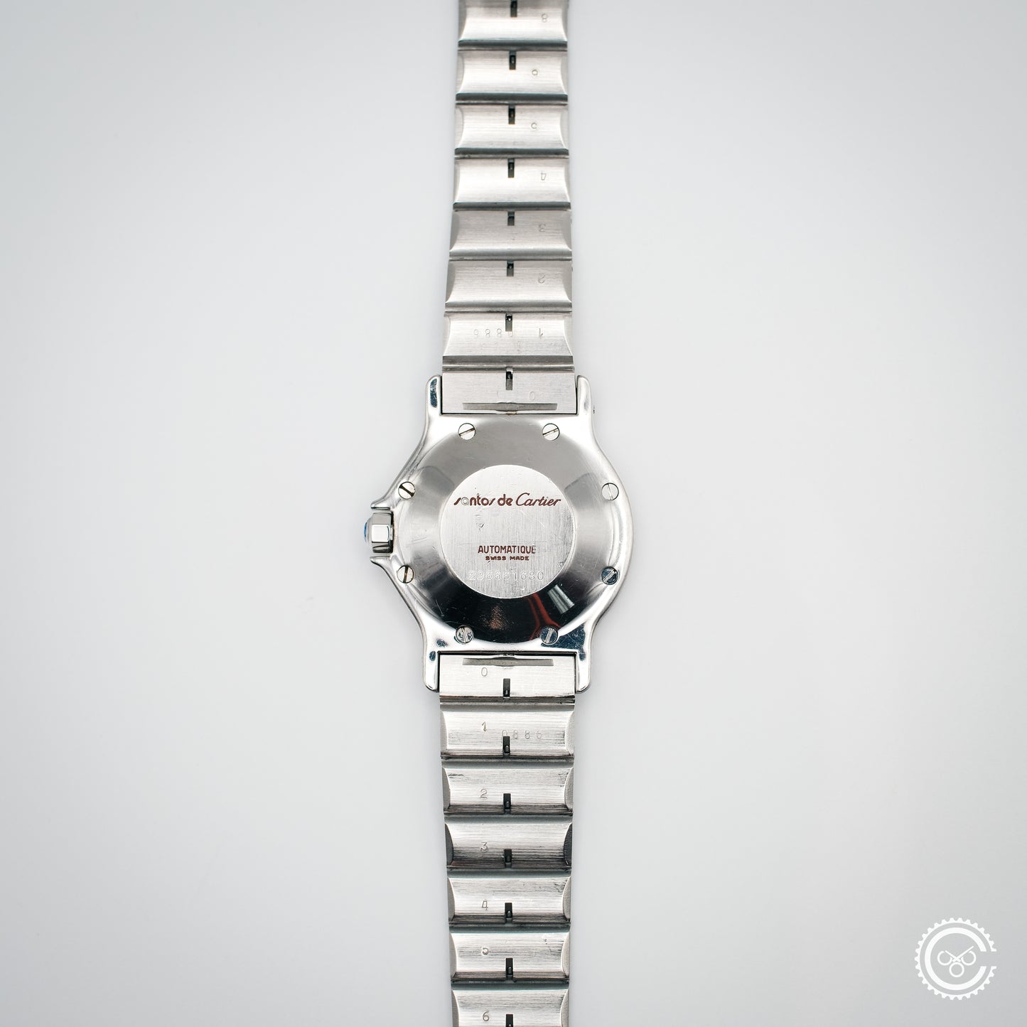 Cartier Santos Galbée Steel & Gold Automatic – Ref. 2966 (29mm, Unpolished)