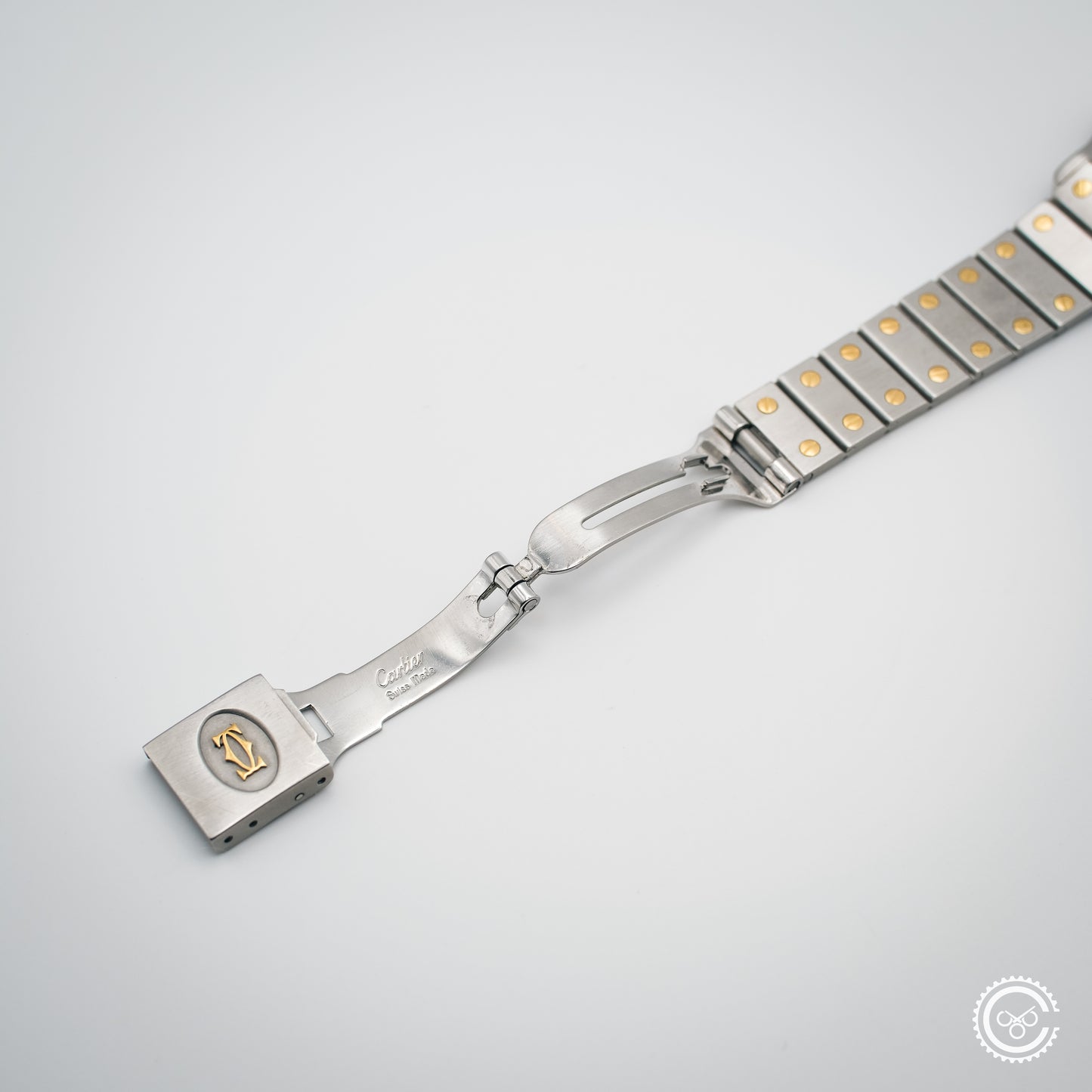Cartier Santos Galbée Steel & Gold Automatic – Ref. 2966 (29mm, Unpolished)
