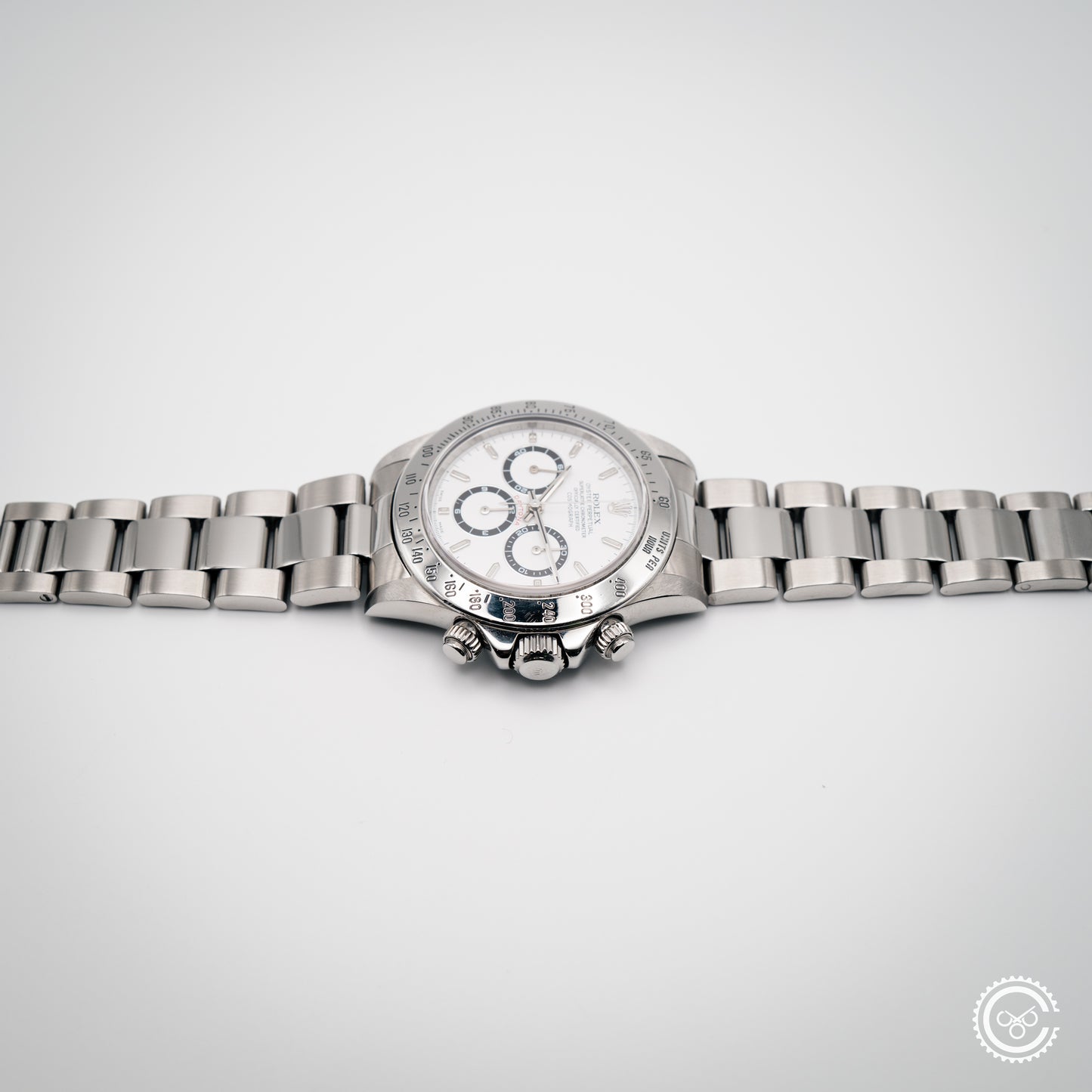Rolex Daytona 16520 “Zenith Era” | 1997 | White Dial | 40mm | Stainless Steel | Oyster Bracelet | Reserved**