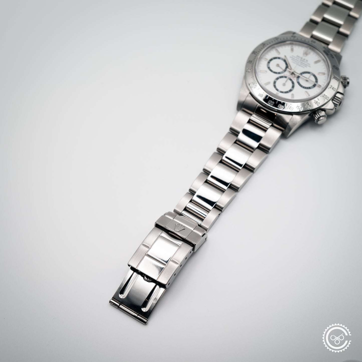 Rolex Daytona 16520 “Zenith Era” | 1997 | White Dial | 40mm | Stainless Steel | Oyster Bracelet | Reserved**