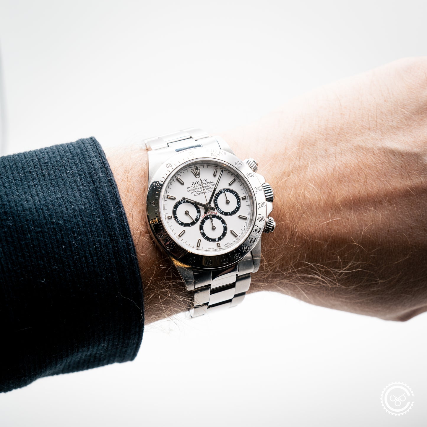 Rolex Daytona 16520 “Zenith Era” | 1997 | White Dial | 40mm | Stainless Steel | Oyster Bracelet | Reserved**