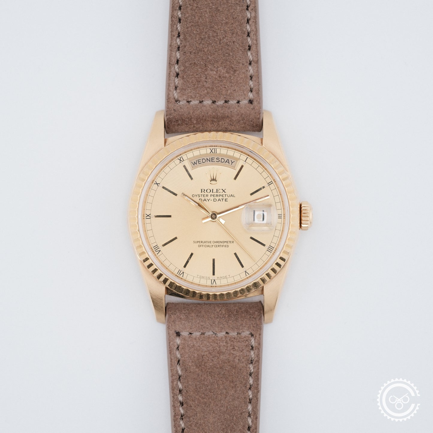 Rolex Day-Date 36 18238 | Champagne Dial | 18ct Yellow Gold