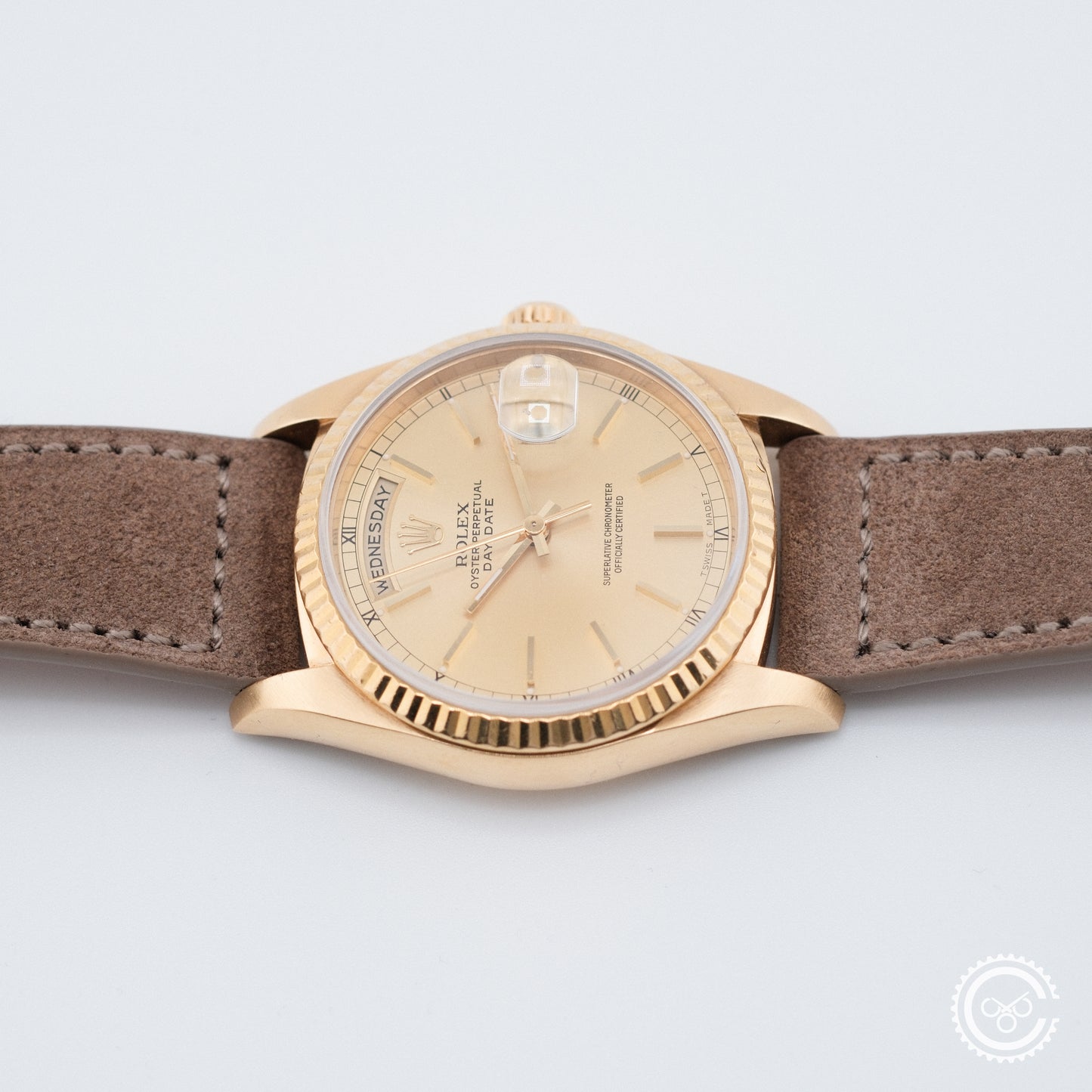 Rolex Day-Date 36 18238 | Champagne Dial | 18ct Yellow Gold