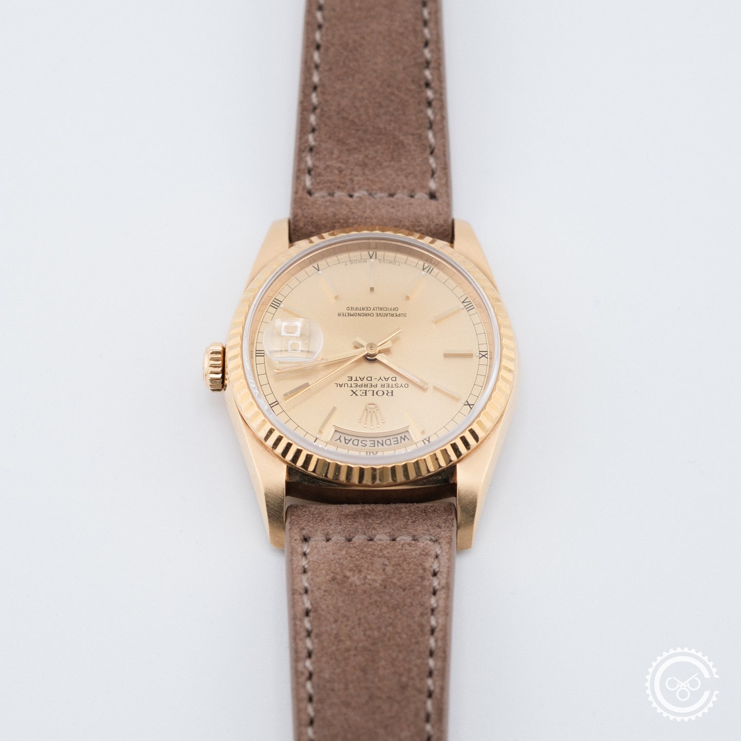 Rolex Day-Date 36 18238 | Champagne Dial | 18ct Yellow Gold