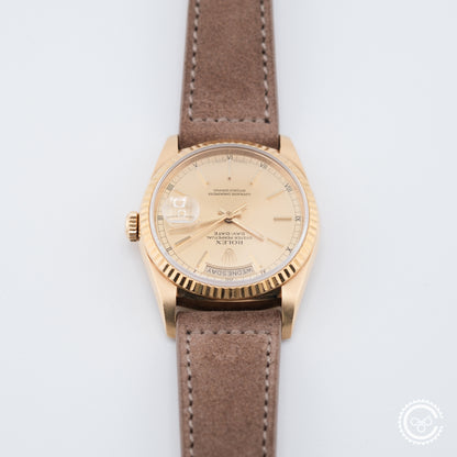 Rolex Day-Date 36 18238 | Champagne Dial | 18ct Yellow Gold