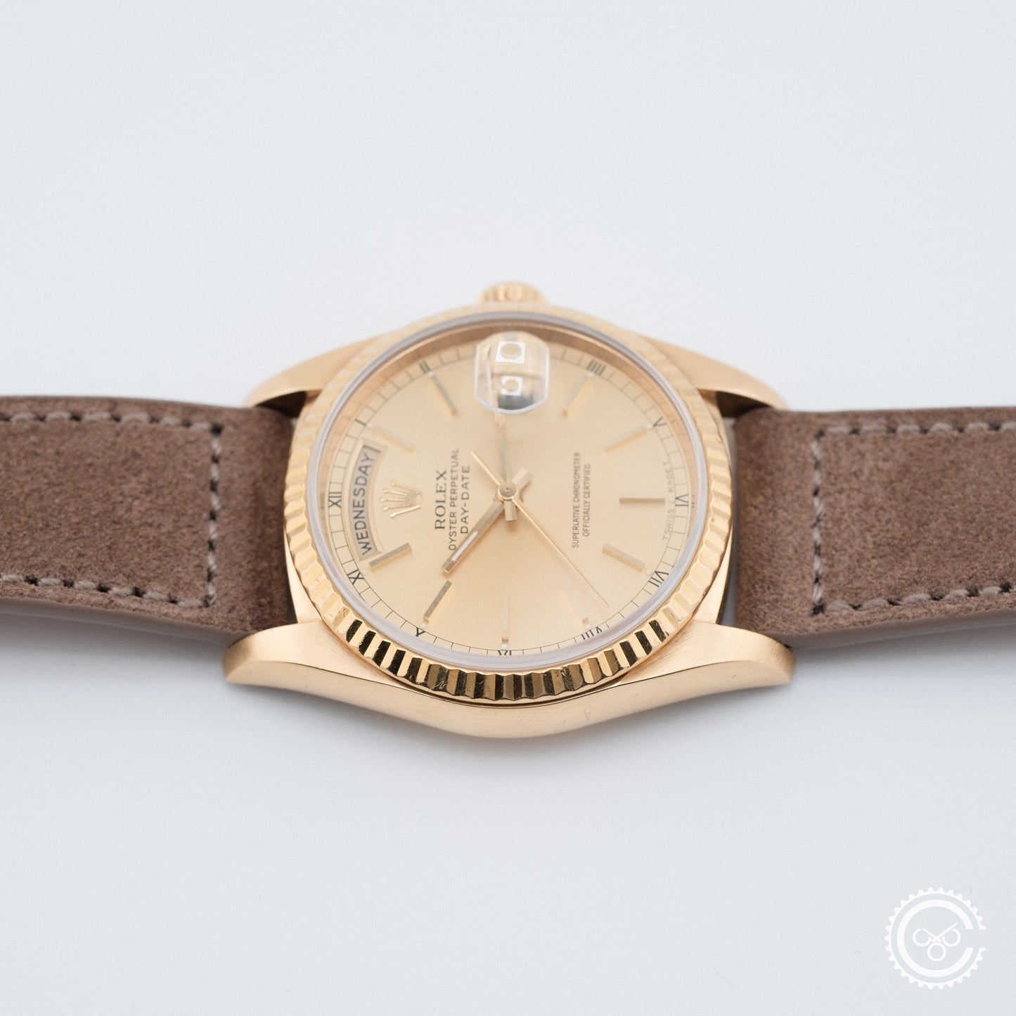 Rolex Day-Date 36 18238 | Champagne Dial | 18ct Yellow Gold