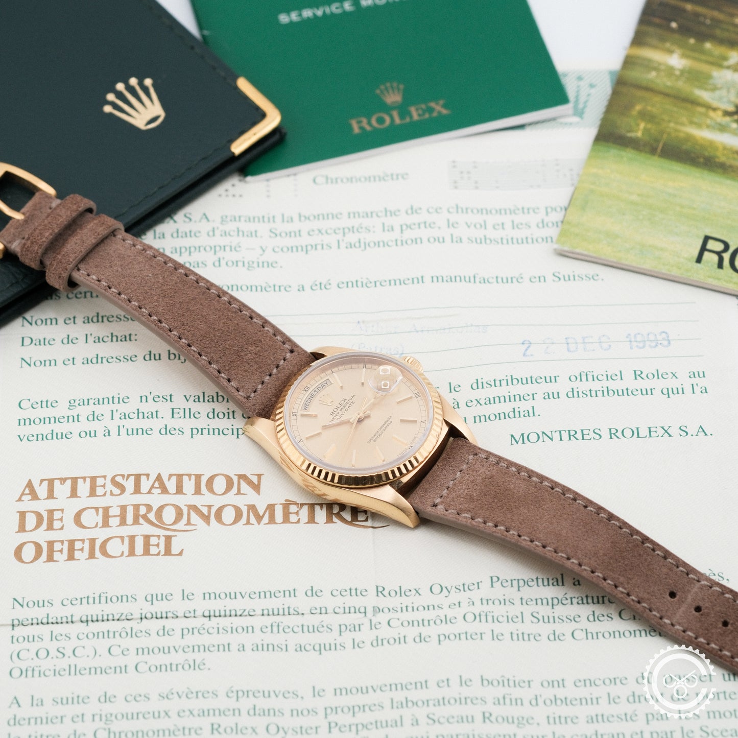 Rolex Day-Date 36 18238 | Champagne Dial | 18ct Yellow Gold
