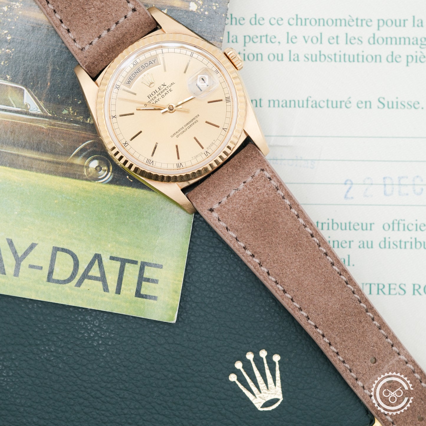 Rolex Day-Date 36 18238 | Champagne Dial | 18ct Yellow Gold