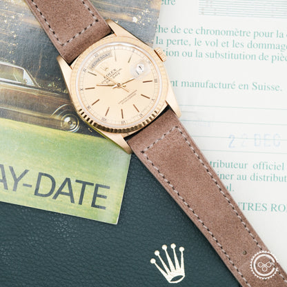 Rolex Day-Date 36 18238 | Champagne Dial | 18ct Yellow Gold