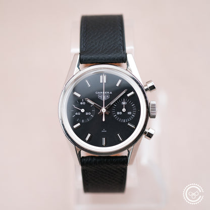 Heuer Carrera 30 7753N | 1970s | Black Dial