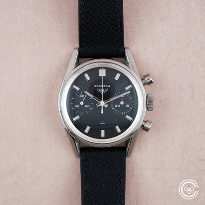 Heuer Carrera 30 7753N | 1970s | Black Dial