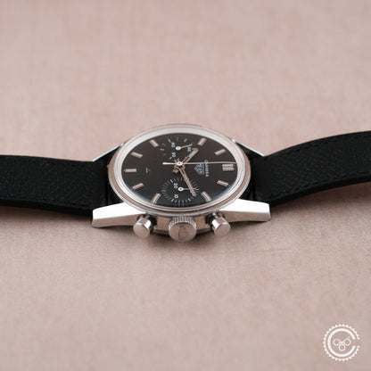 Heuer Carrera 30 7753N | 1970s | Black Dial