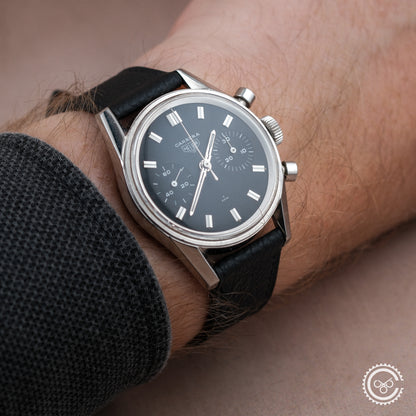 Heuer Carrera 30 7753N | 1970s | Black Dial