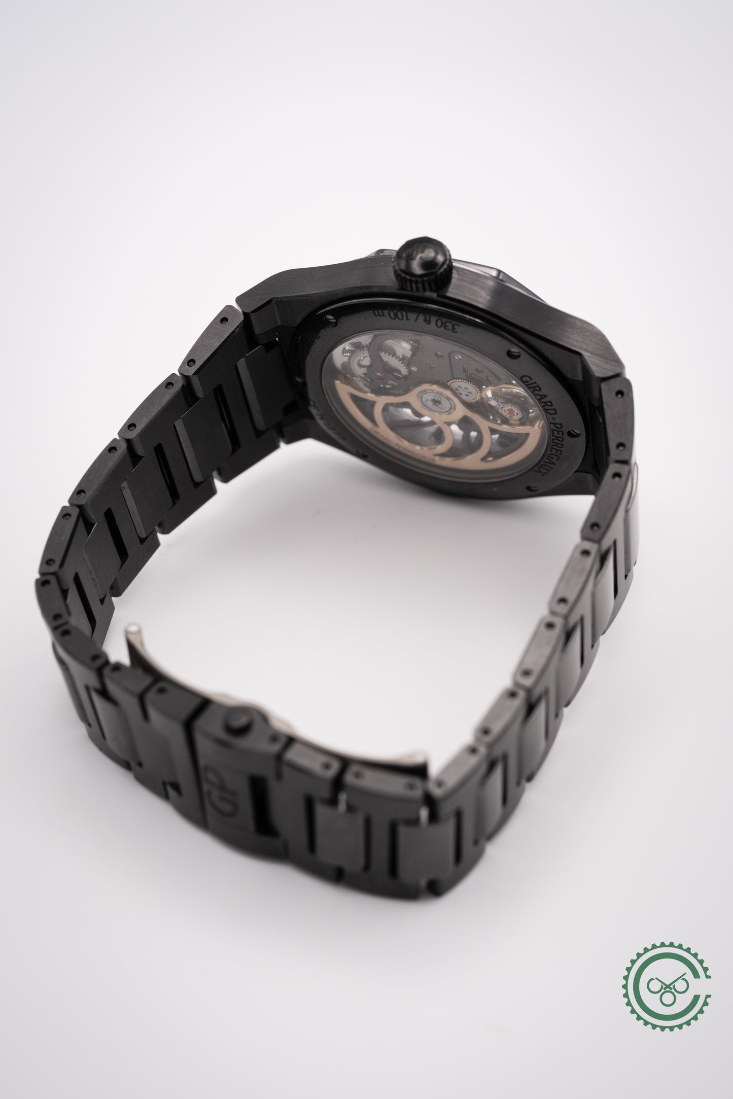 Girard-Perregaux Laureato 42mm Skeleton Ceramic 81015-32-001-32A Box and Papers
