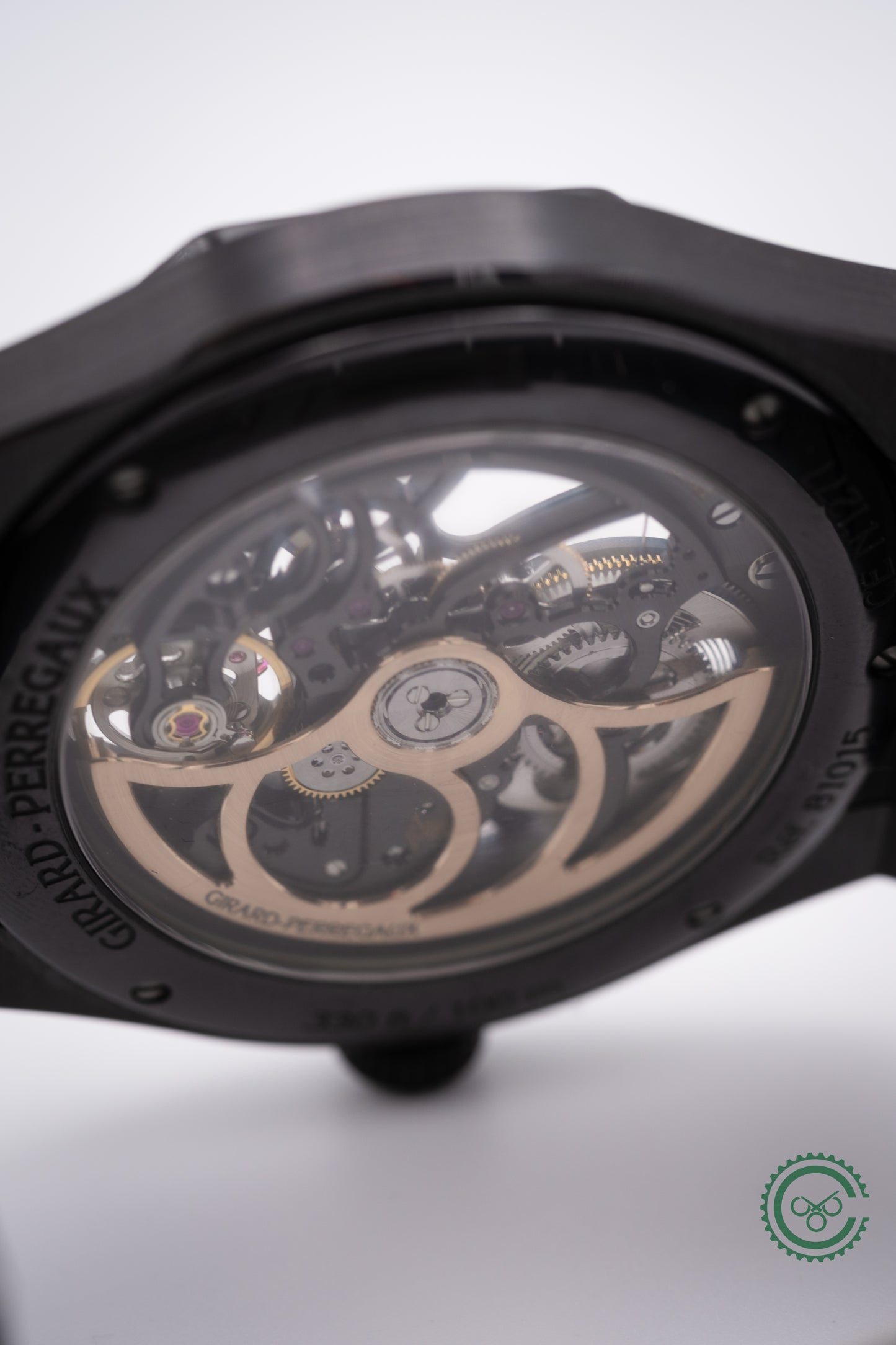 Girard-Perregaux Laureato 42mm Skeleton Ceramic 81015-32-001-32A Box and Papers