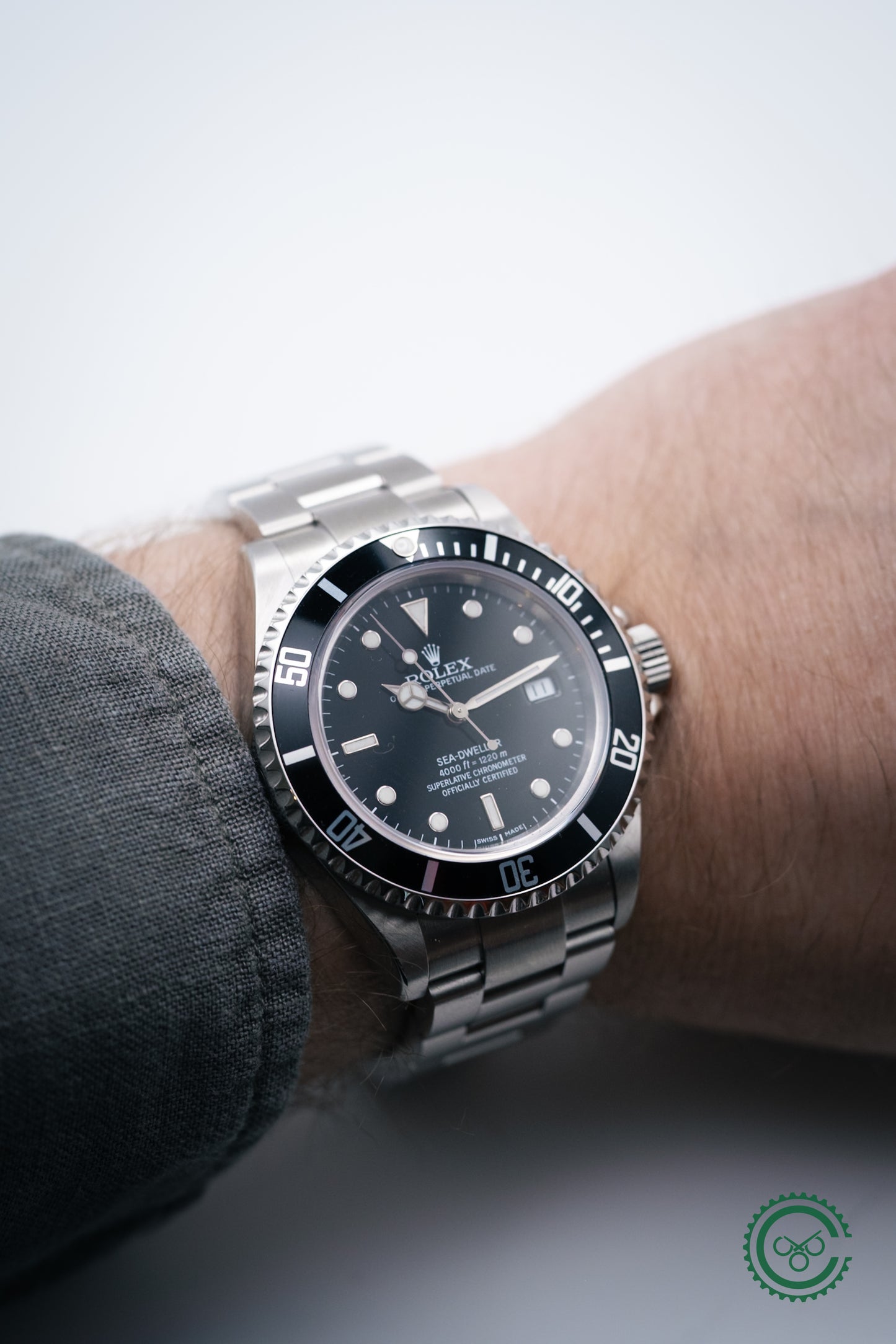 Rolex Sea-Dweller 16600 SuperLuminova Box and Papers