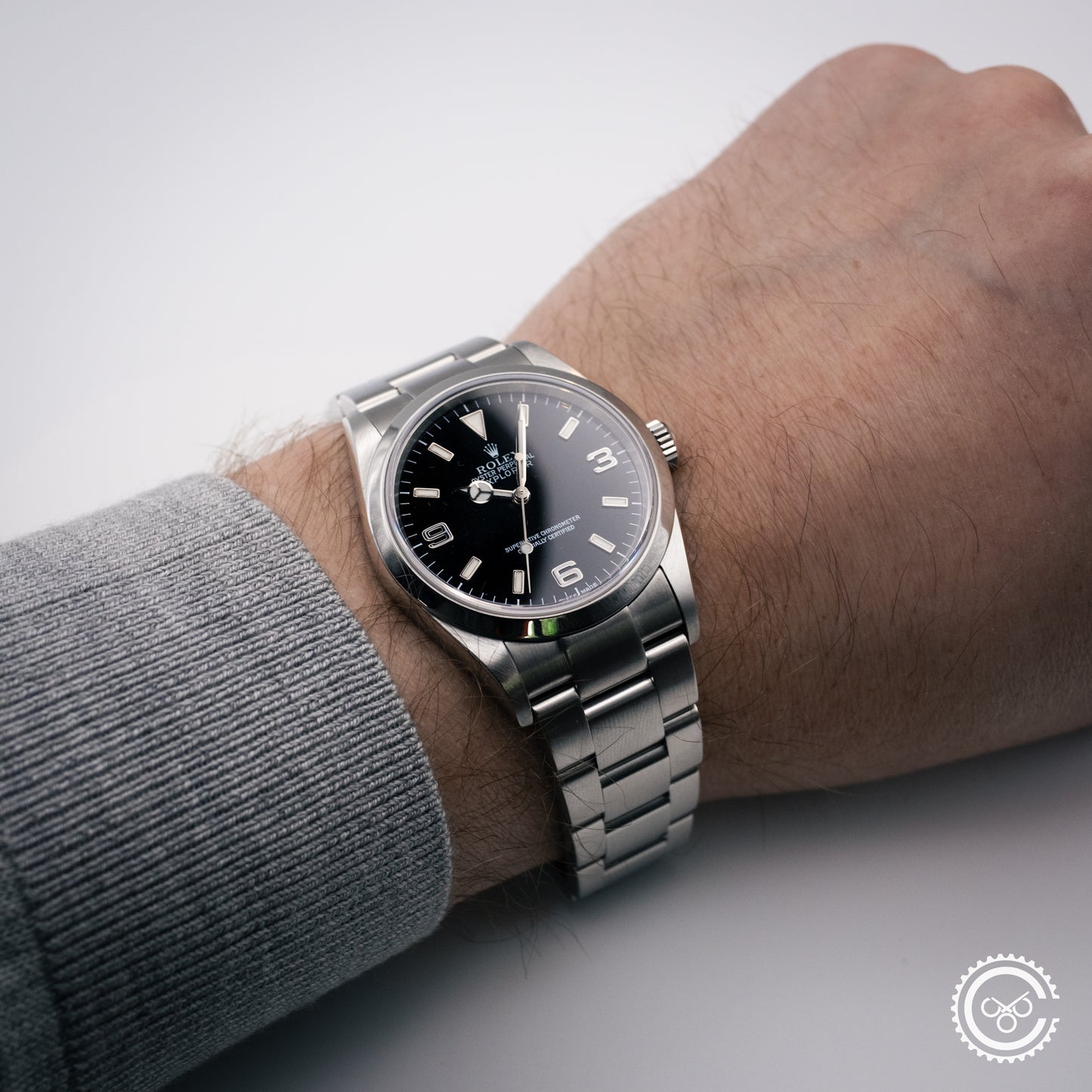 Rolex Explorer I 114270 – Full Set (2001, Rolex Serviced with Warranty)