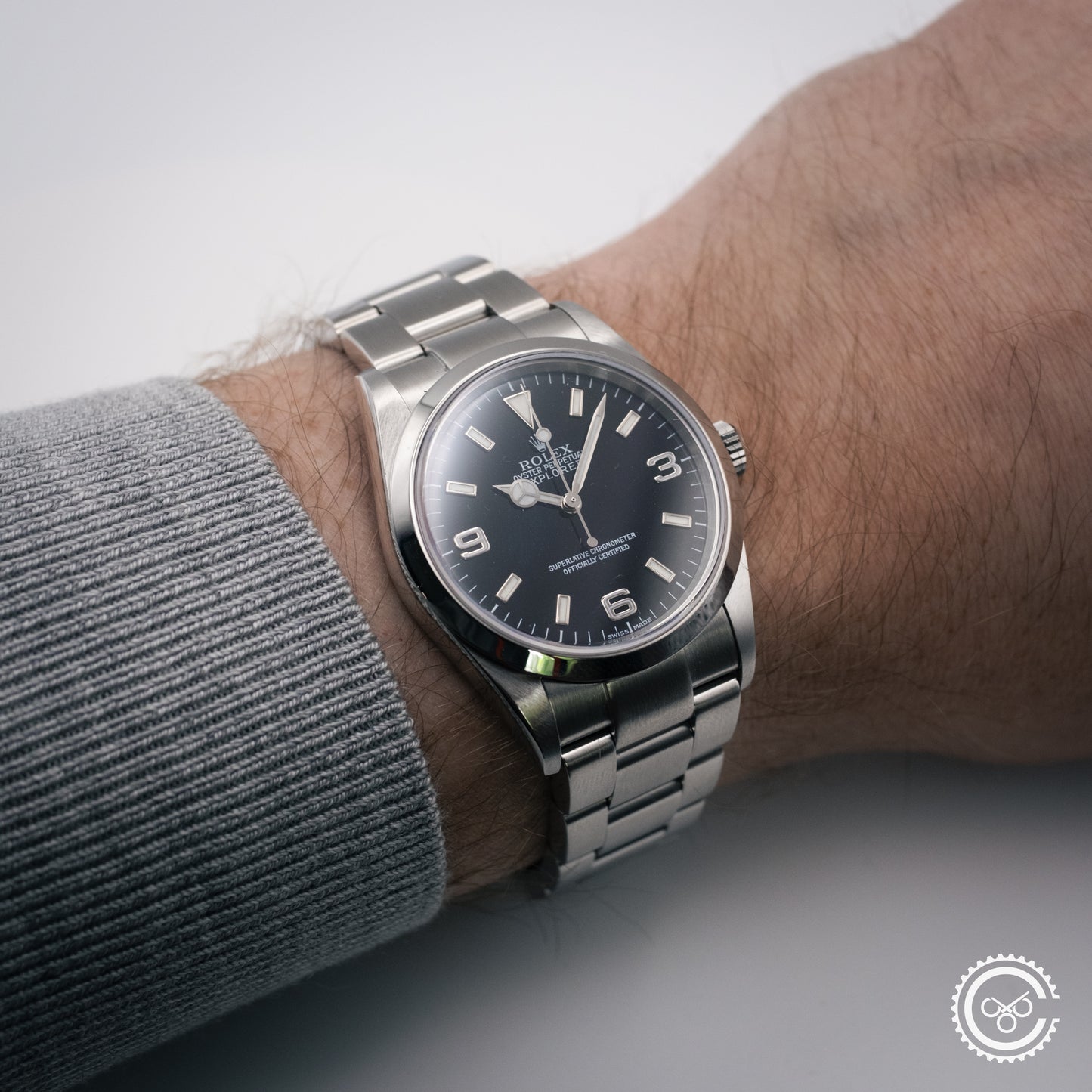 Rolex Explorer I 114270 – Full Set (2001, Rolex Serviced with Warranty)