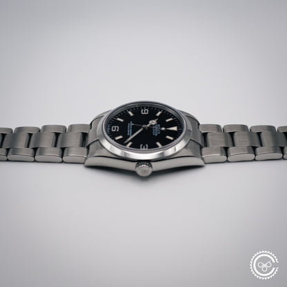 Rolex Explorer I 114270 – Full Set (2001, Rolex Serviced with Warranty)