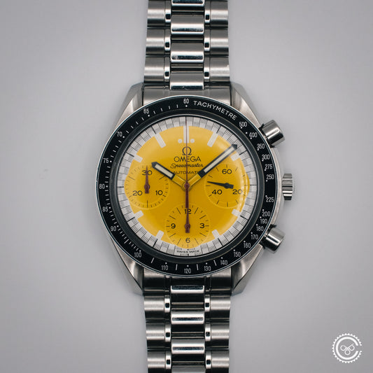Omega Speedmaster Racing – Schumacher Yellow Dial (Ref. 3510.12.00)