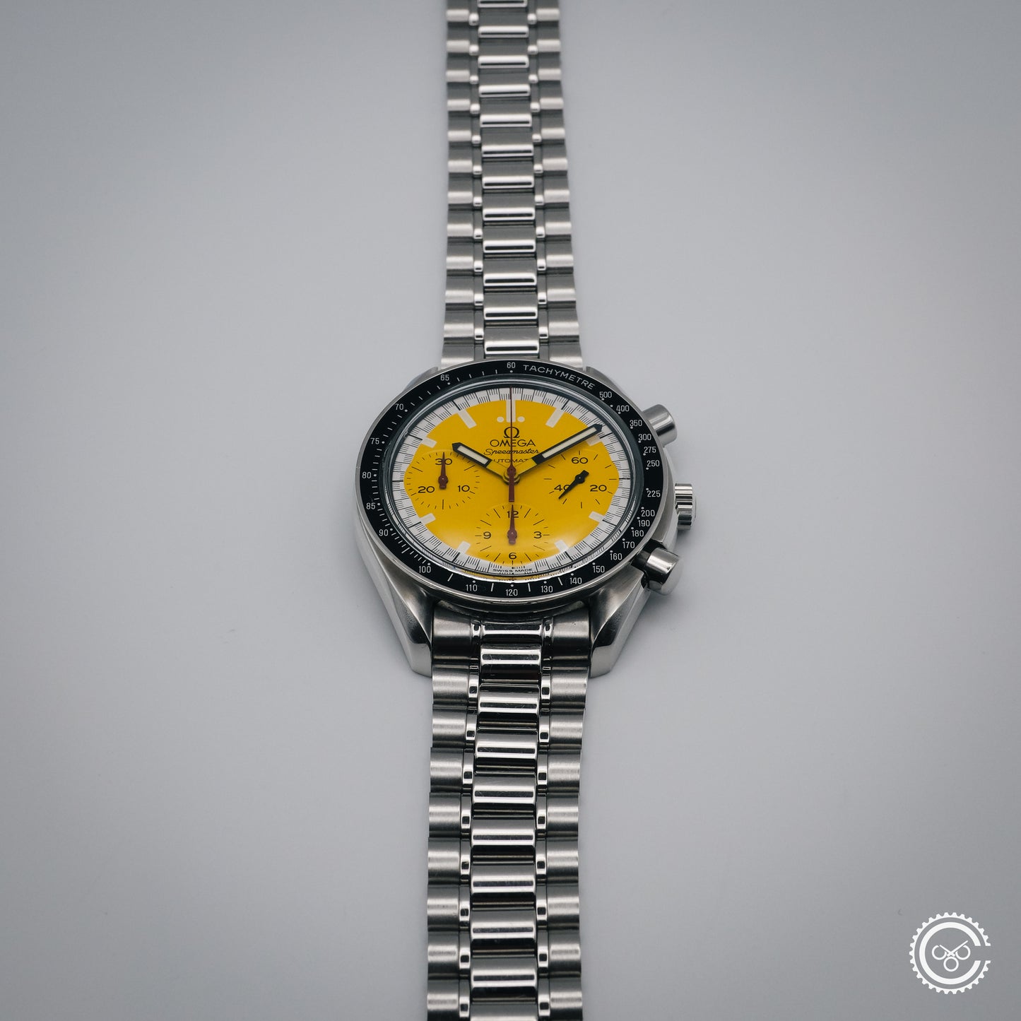 Omega Speedmaster Racing – Schumacher Yellow Dial (Ref. 3510.12.00)