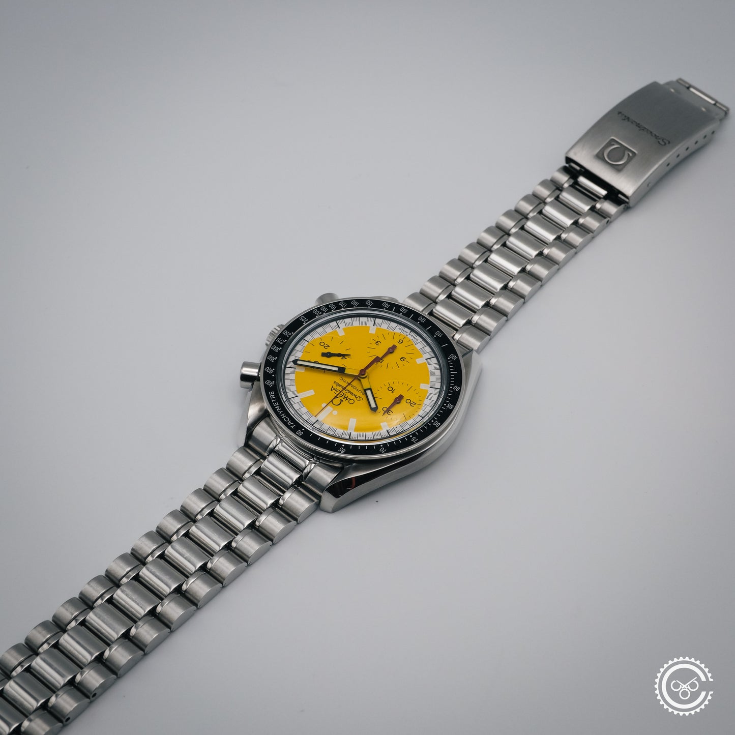 Omega Speedmaster Racing – Schumacher Yellow Dial (Ref. 3510.12.00)