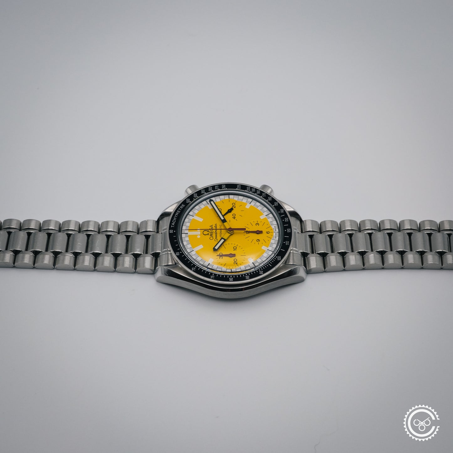 Omega Speedmaster Racing – Schumacher Yellow Dial (Ref. 3510.12.00)