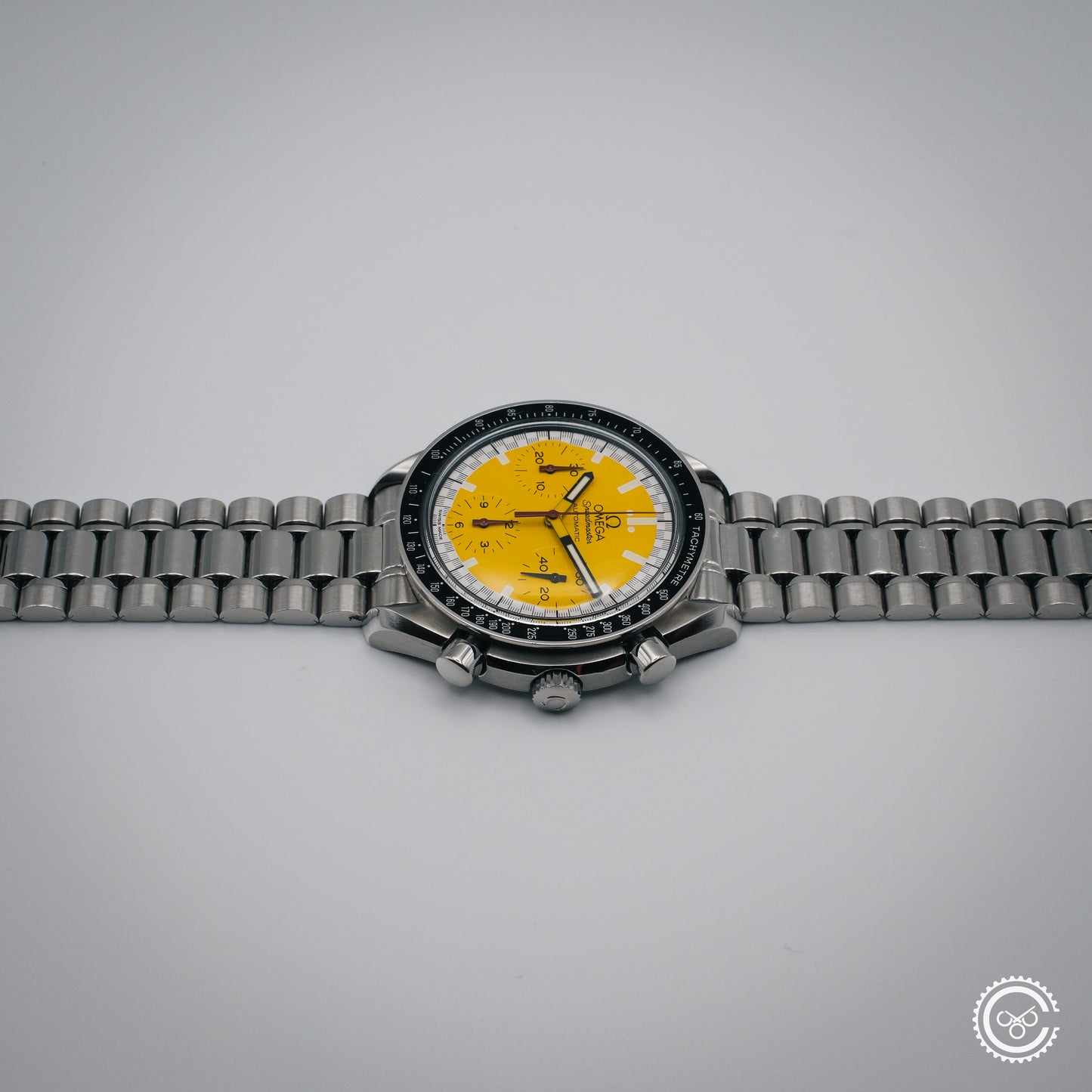 Omega Speedmaster Racing – Schumacher Yellow Dial (Ref. 3510.12.00)