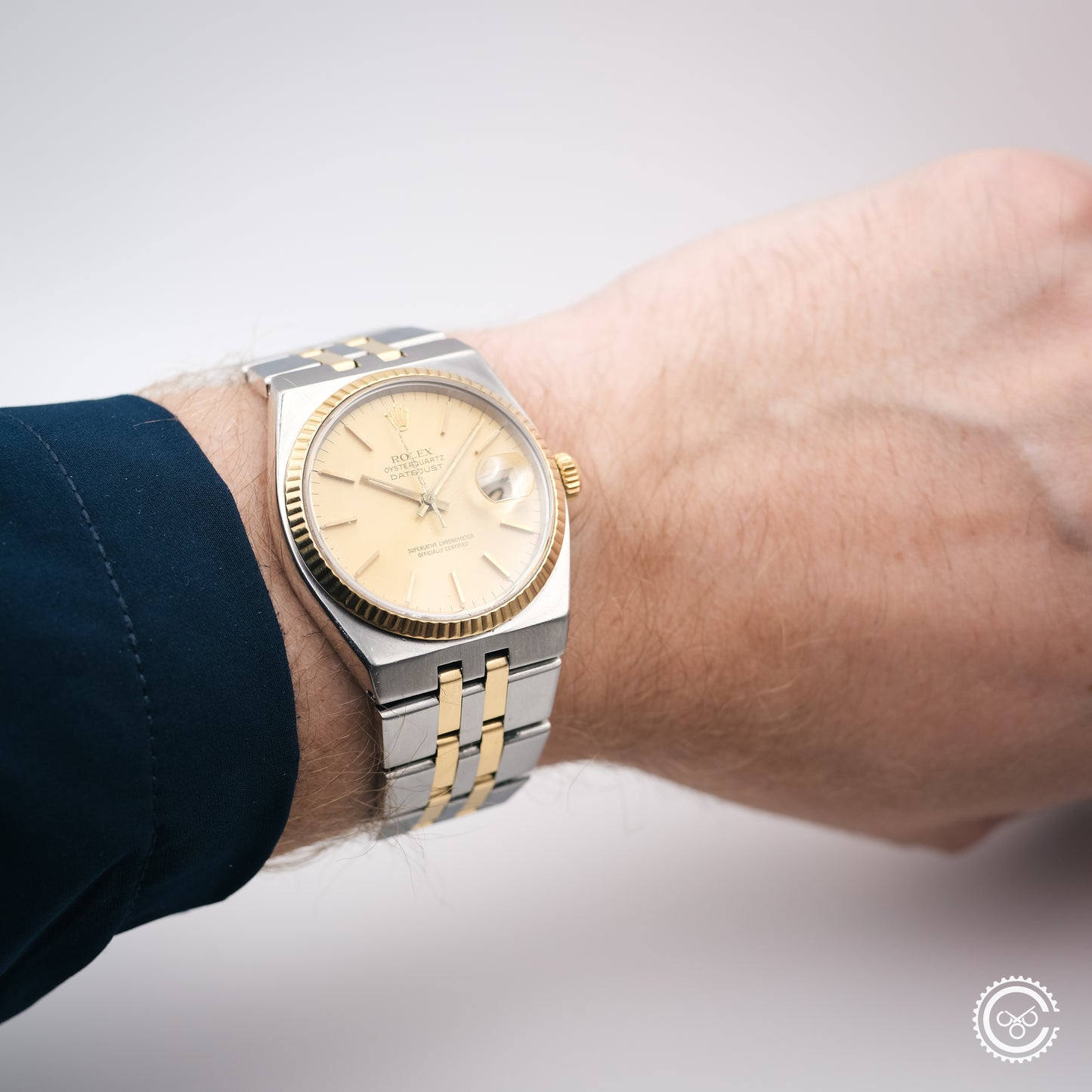 Rolex Oysterquartz Datejust 17013 – Champagne Dial (c.1981)