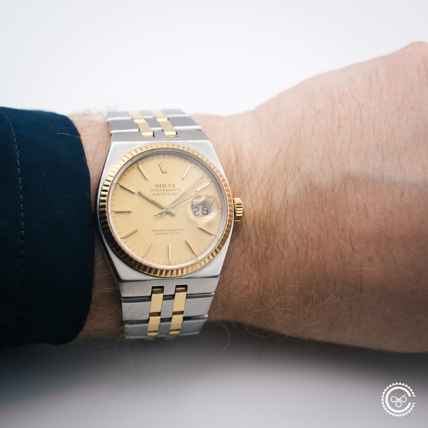 Rolex Oysterquartz Datejust 17013 – Champagne Dial (c.1981)