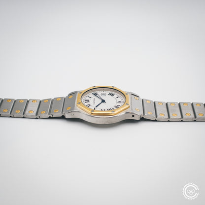 Cartier Santos Galbée Steel & Gold Automatic – Ref. 2966 (29mm, Unpolished)
