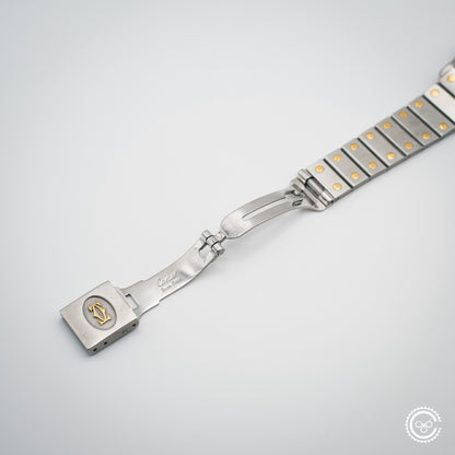 Cartier Santos Galbée Steel & Gold Automatic – Ref. 2966 (29mm, Unpolished)