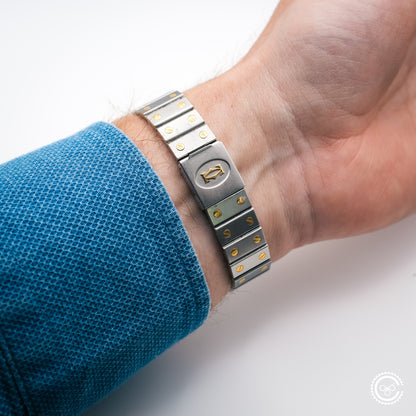 Cartier Santos Galbée Steel & Gold Automatic – Ref. 2966 (29mm, Unpolished)