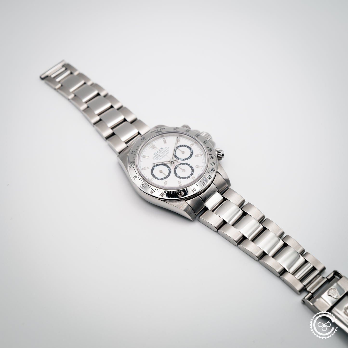Rolex Daytona 16520 “Zenith Era” | 1997 | White Dial | 40mm | Stainless Steel | Oyster Bracelet | Reserved**