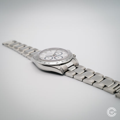 Rolex Daytona 16520 “Zenith Era” | 1997 | White Dial | 40mm | Stainless Steel | Oyster Bracelet | Reserved**