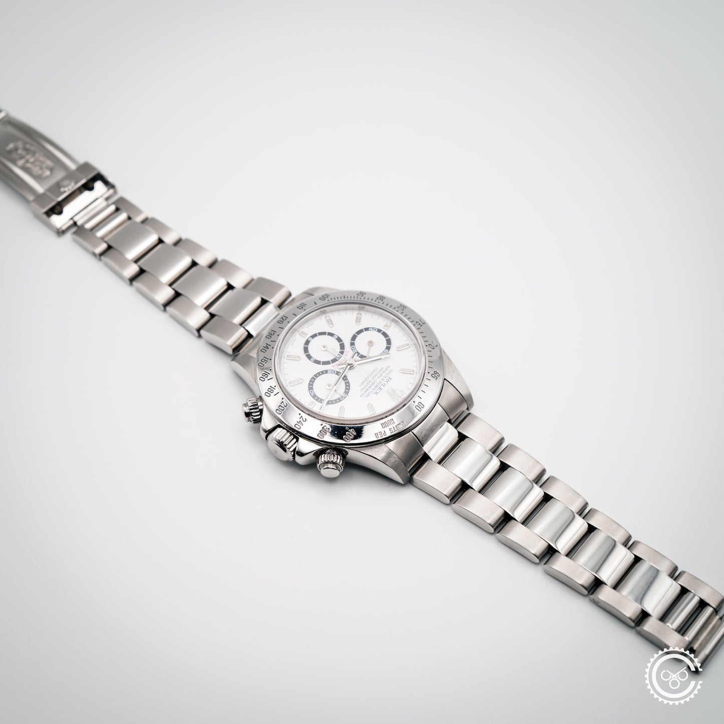 Rolex Daytona 16520 “Zenith Era” | 1997 | White Dial | 40mm | Stainless Steel | Oyster Bracelet | Reserved**