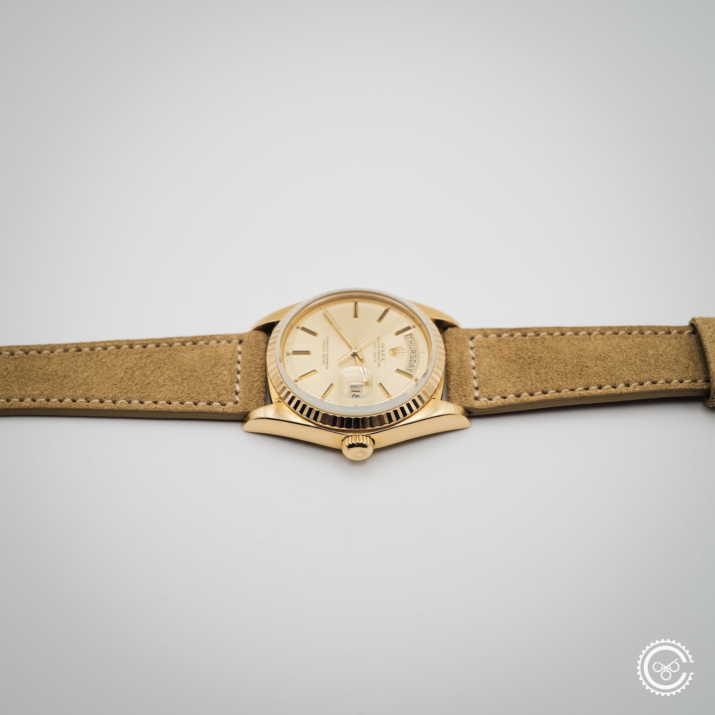 Rolex Day-Date 1803 — 18K Yellow Gold (Champagne Dial)