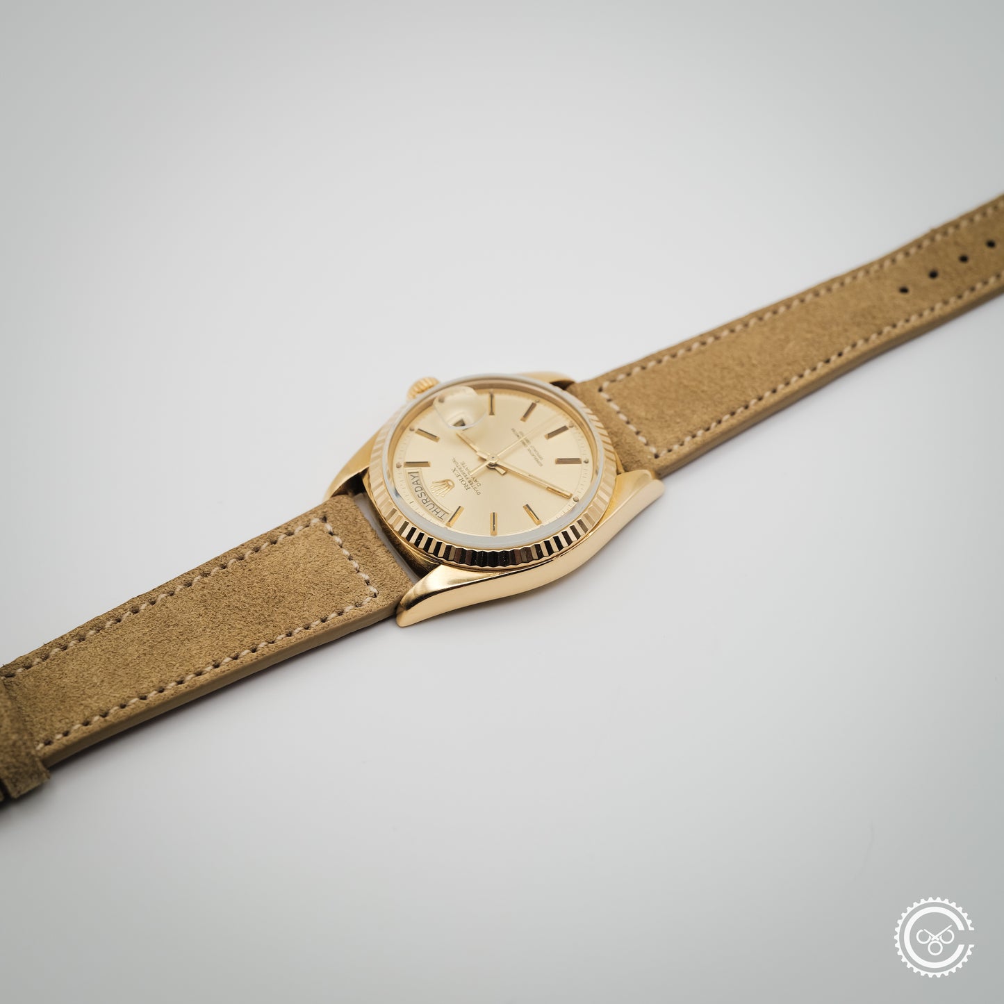 Rolex Day-Date 1803 — 18K Yellow Gold (Champagne Dial)