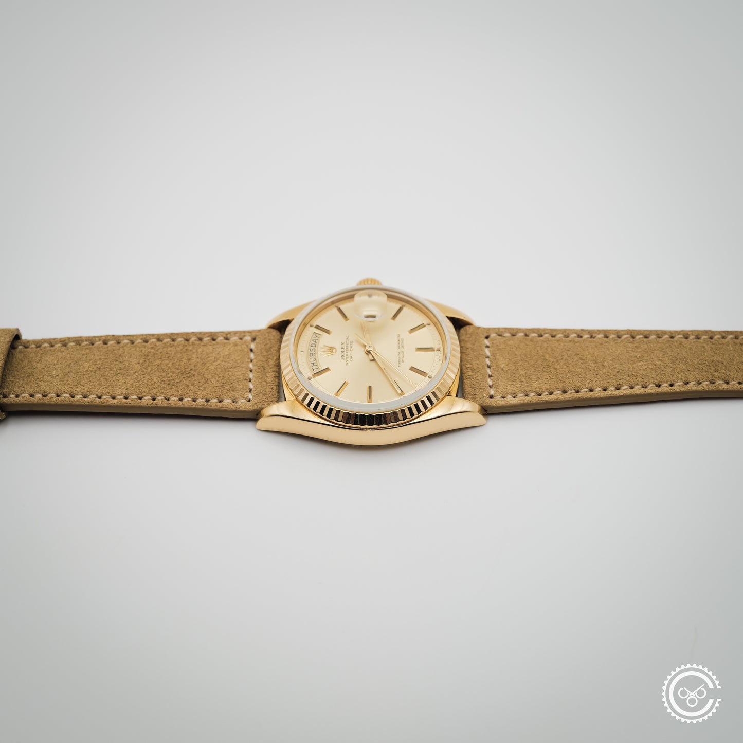 Rolex Day-Date 1803 — 18K Yellow Gold (Champagne Dial)
