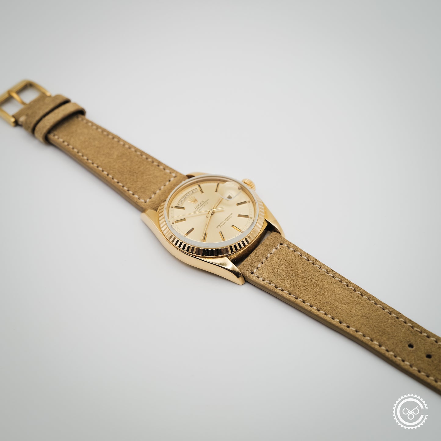 Rolex Day-Date 1803 — 18K Yellow Gold (Champagne Dial)
