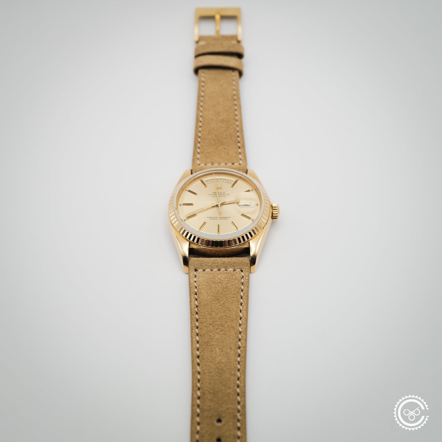 Rolex Day-Date 1803 — 18K Yellow Gold (Champagne Dial)