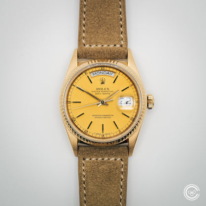 Rolex Day-Date 18038 — 18k Yellow Gold