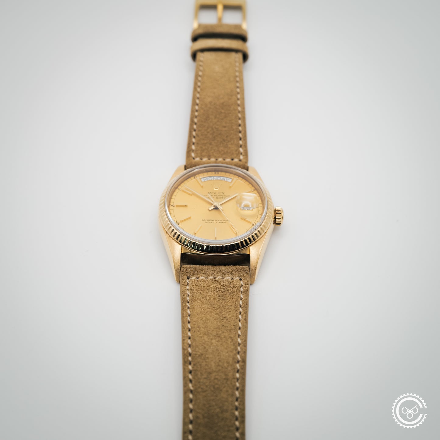 Rolex Day-Date 18038 — 18k Yellow Gold
